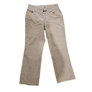 L.L. Bean Tan Women's Corduroy Pants 8P